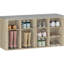 Shoe Storage Bench with Padded Seat, Shoe Rack Bench with 12 Open Compartments, Adjustable Shelves, Shoes Cabinet with Cushion for Hallway, Living Room, Bedroom, Entryway -51781613