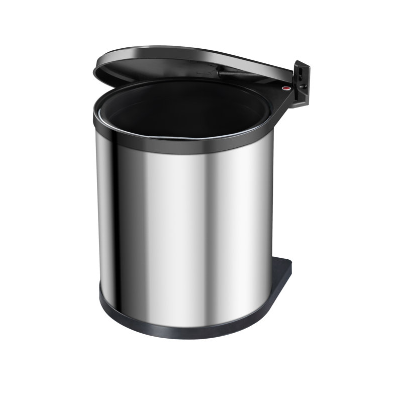 Poubelle de 4 gallons en acier inoxydable