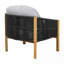 Fauteuil club d'extérieur en bois-2099143174