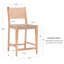 Tabouret de comptoir en bois massif Aniek-1170113233-1139794508