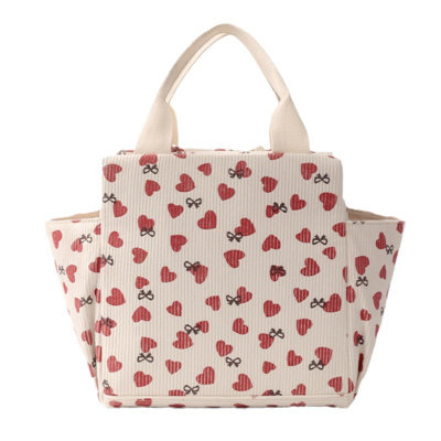 Cute Lunch Tote Bag Insulated Large Capacity For Travel Office