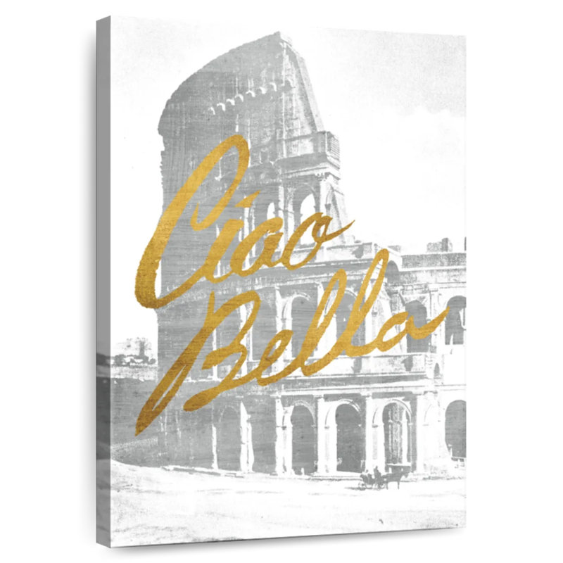 Tergel Gilded Rome, 24" H x 16" W