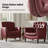 Annja 32" W Tufted Genuine Leather Armchair-80015537