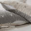 Ensemble de literie rustique confortable, polyester matelassé, conception réversible pour la maison