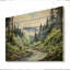 «Katyusha Redwood Tree Ethereal Canopy Landscape II», reproduction sur bois-1181957278