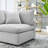 Commix Down Filled Overstuffed Performance Velvet Corner Chair-238974634