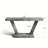 60 Inches Vintage Distressed Wood Console Table-205691488