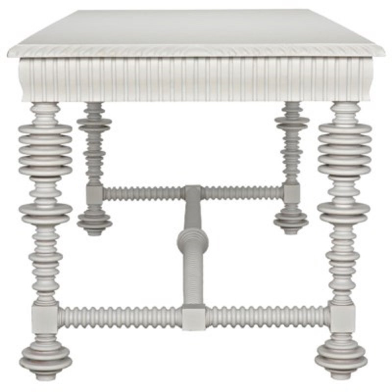Portuguese Writing Desk, Solid White