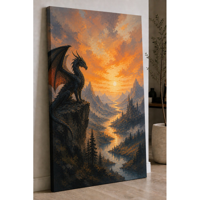 Reproduction d'art sur toile 24 x 36 po