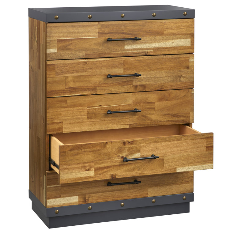 Commode 5 tiroirs Jayten