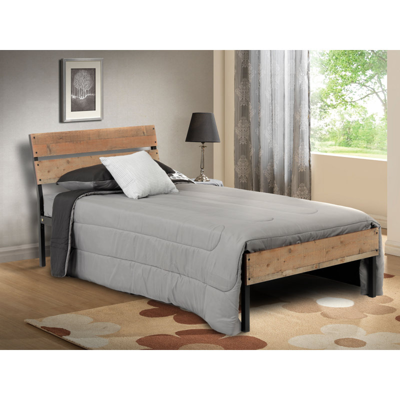 Alsiddiqa Metal Platform Bed