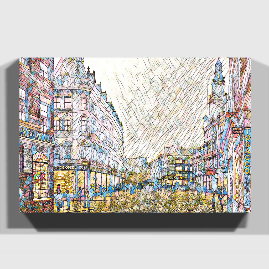 John Atkinson Grimshaw - Wrapped Canvas