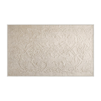 Tapis beige lavable à la machine GSIX03696