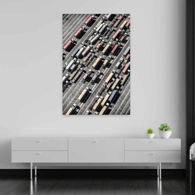 Art contemporain Art contemporain, H 60 po x l 40 po