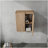 Bathroom Side Cabinet, 2-Soft Close Doors, Float Mounting Design