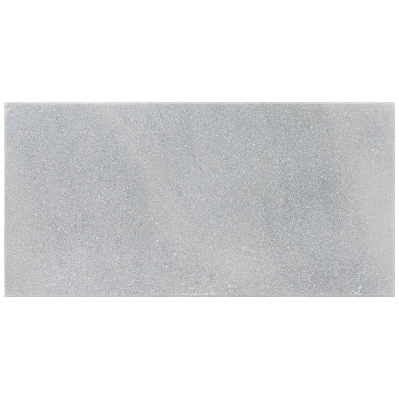 Tapis de piscine en marbre sablé 12 po x 24 po x 2 po Celestine (1 pièce, 2 pieds carrés / unité), Brouillard