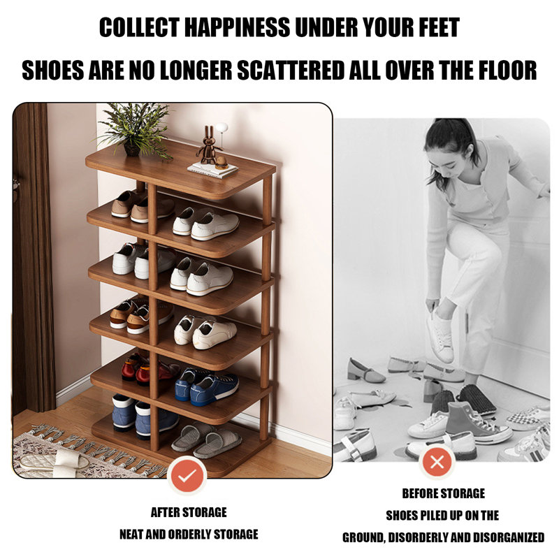 12 Pair Shoe Rack