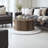 Aurel Modern Fluted Round Living Room Coffee Table-742004645