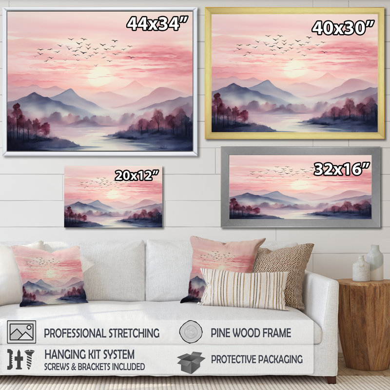 «Urban Escape II» sur toile, H 24 po x l 32 po x P 1 po, Cadre naturel flottant