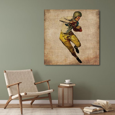 «Red Barrel Studio® Butler, John», art sur toile tendue sous le titre: Vintage Sports III