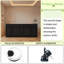 Bureau d'accueil minimaliste et moderne - utilisation polyvalente pratique pour les salons de café et les bureaux-128943275