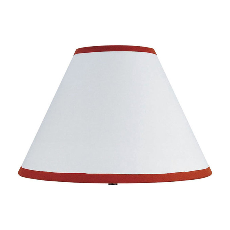 Lampe de table haute 12 po en céramique, forme de basketball, abat-jour en lin