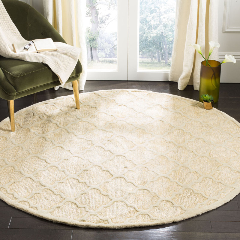 Precious Hand Tufted Performance Geometric Rug, Rectangle 3' x 5'