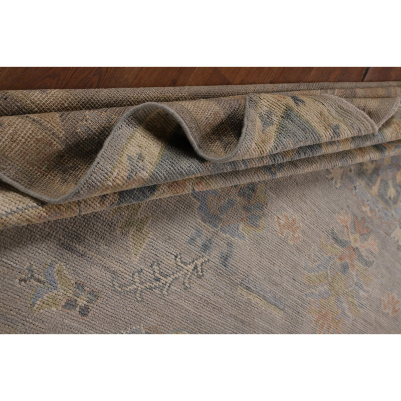 Vegetable Dye Oushak Turkish Area Rug 8x10