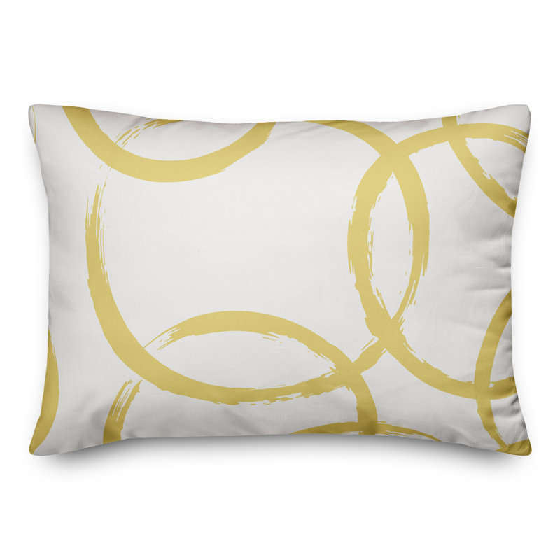  Housse et insert de coussin d'extérieur pour l'extérieur, Jaune