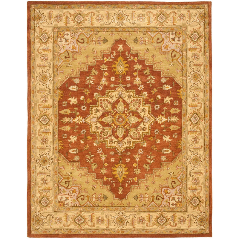 Cranmore Hand Tufted Wool Oriental Rug, Rectangle 9'6" x 13'6"