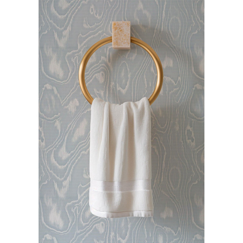 Burlwood - papier peint bleu gris