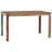 Marina Del Teak Solid Wood Dining Table