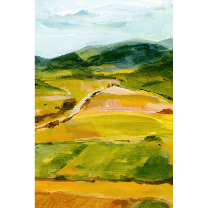 Country Gaze I by Annie Warren - Wrapped Canvas Painting, 30cm H x 20cm W