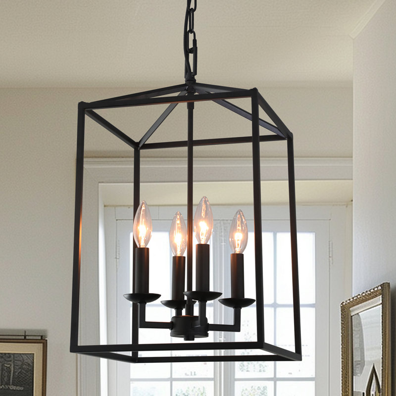 Lustre à 4 lumières Elwaine