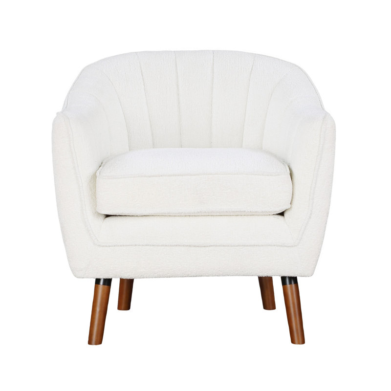 Fauteuil d'appoint Malatesta, Chenille blanche incorrecte 1