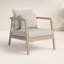 Numa Outdoor Teak Lounge Chair-1977129183-1977129182