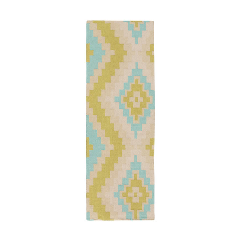 Alameda Wool Southwestern Indoor Rug, Runner 2'6" x 8'