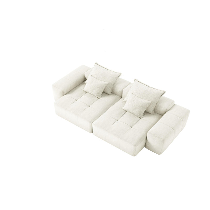 Canapé modulaire surdimensionné Modern, Beige