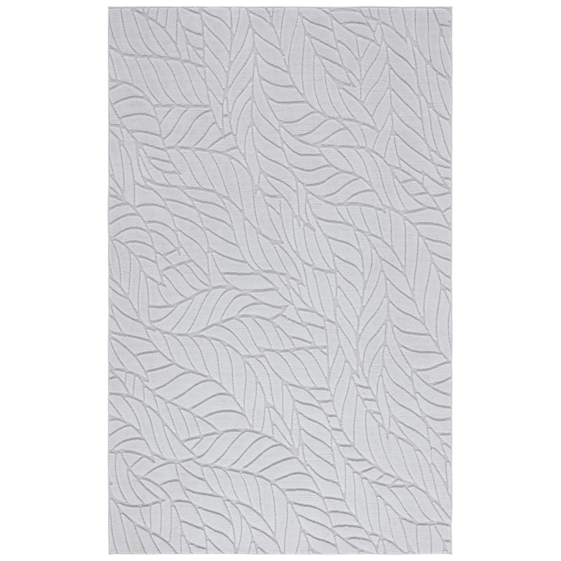 Tishonda Performance Machine Washable Floral Rug, Rectangle 5' x 8'