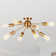 8- Light Black Sputnik Sphere Ceiling Light