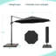 Parasol en porte-à-faux 11 pi Danasha-1035656204