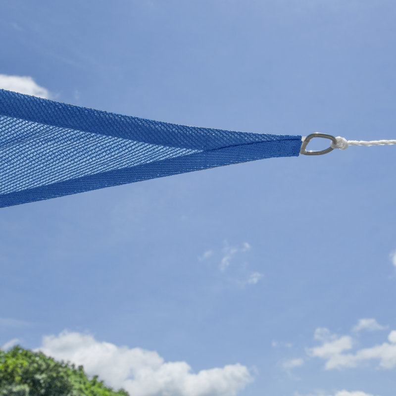 16 ft. Blue Square UV-Resistant Shade Sail