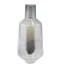 Vase de plancher en verre soufflé irisé fait main Luce