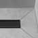 Hansgrohe RainDrain Match Trim Zero/ Tile 59 1/8" with Height Adjustable Frame