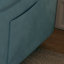 Lit en velours bleu de 54 pouces, convertible pour le confort de la maison, mode canapé confortable, commodité spacieuse pour le rangement du grand lit, choix de couleurs multiples. Espaces de vie convenables de 54 po, conversion facile en-408142056