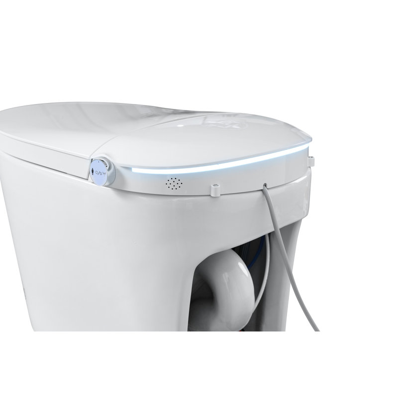Smart Toilet, Built - In Bidet, Auto Open/Close, Flush, Heated Seat, Bubble Wash, Multiple Wash Modes, Night , Digital Display, Foot Operated Sensor, Emergency Battery Back Up, Nozzle Self Cleaning,
