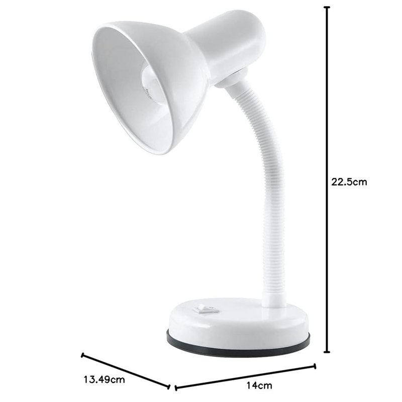 Artemiza Arched Lamp, White
