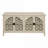 Cabinets with 4 Doors, Hollowed-Out Pattern, American Style | Beige | Bedroom