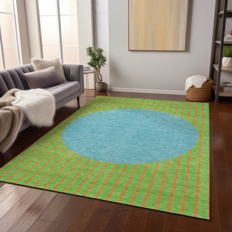 Tapis lavable intérieur / extérieur Ember , 8' x 10'
