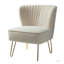 Chaise d'appoint en velours Leona-568796710